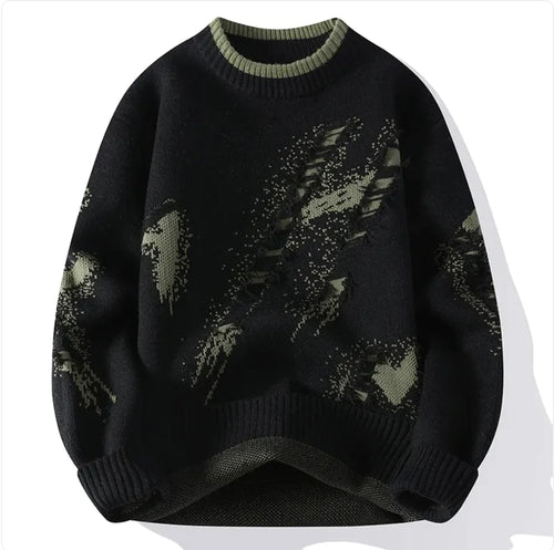 Men's Thermal Knit Sweater - Eloxia