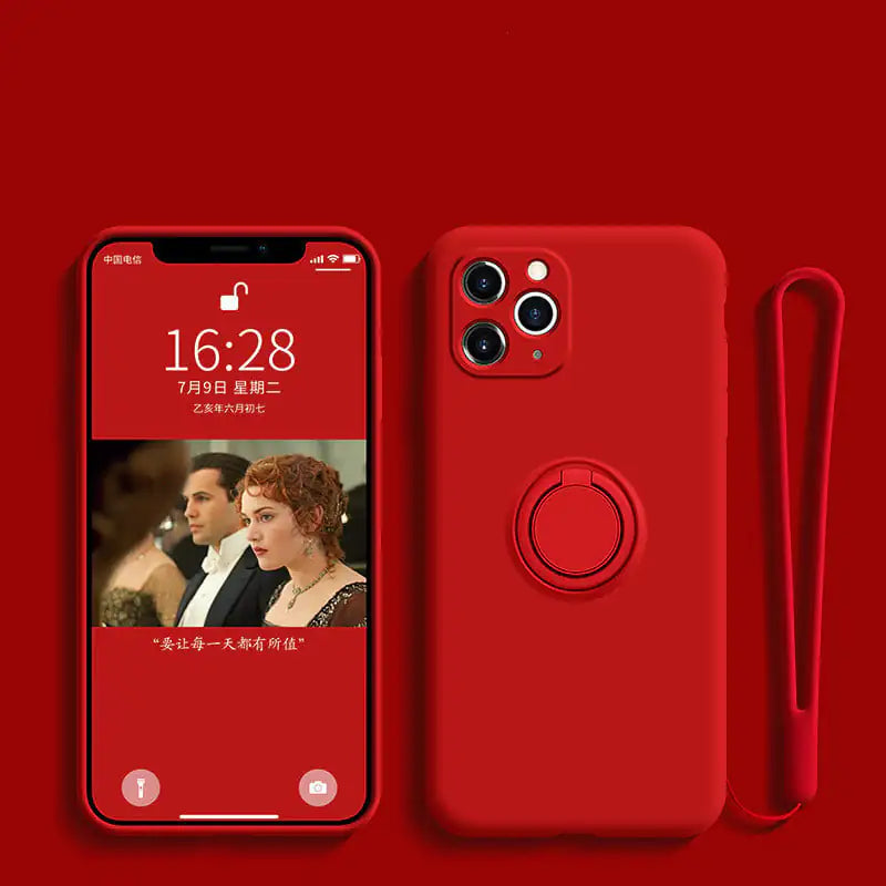 Liquid Silicone Shell Ring Holder - Compatible Design